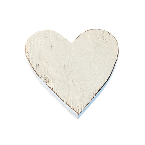 Flat Wooden Heart