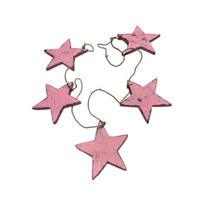 Hanging Wooden Stars