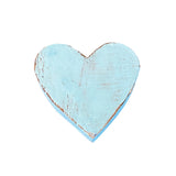 Flat Wooden Heart Coaster