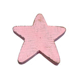 Flat Wooden Star