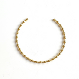 Single Gold Plate Bangle