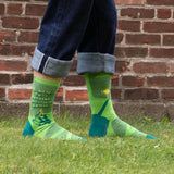 Beautiful Lawn Men's Socks - Blue Q