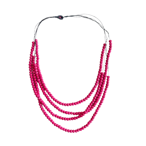 Multi Strand Bead Necklace