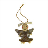 Hanging Angel Ornament - Gold