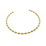 Single Gold Plate Bangle