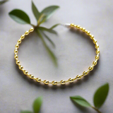 Single Gold Plate Bangle