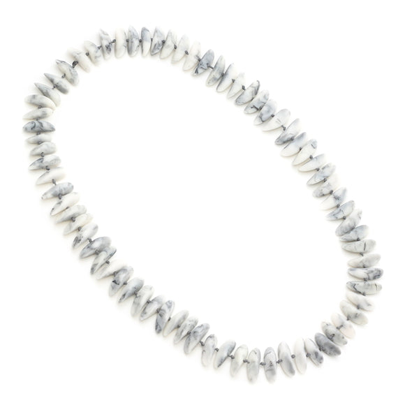 Resin Slice Bead Necklace