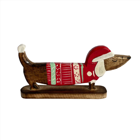 Wooden Sausage Dog