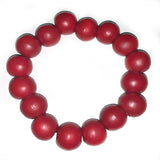 Wooden Ball Bracelet