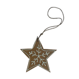 Hanging Star Ornament - Natural