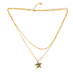 Double Strand Star Necklace