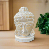 Hand Carved Buddah Head