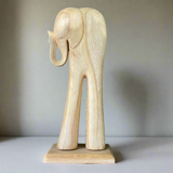 Hand Carved Elephant Statue