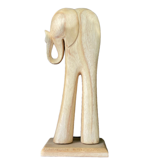 Hand Carved Elephant Statue