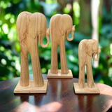 Hand Carved Elephant Statue