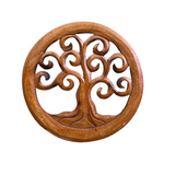 Small Carved Tree Hanging