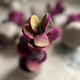 Felt Purple Plant