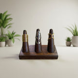 Wooden Ring Display