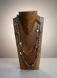 Wooden Display Bust - Brown