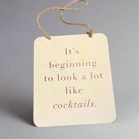 Cocktails Sign