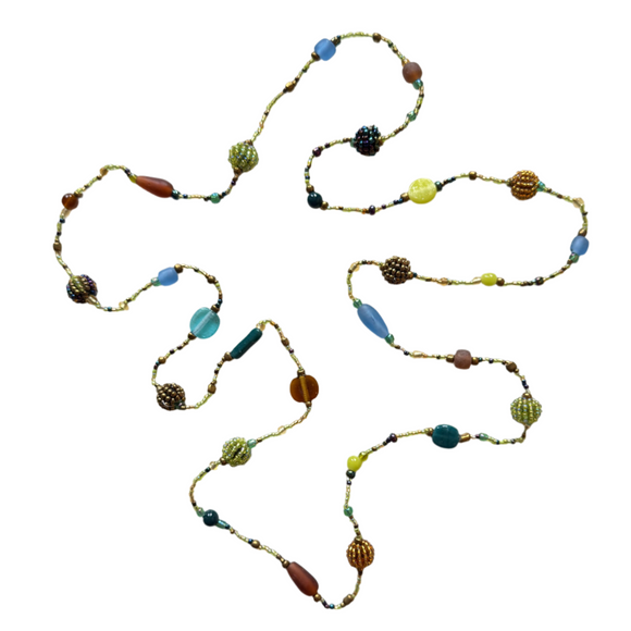 Small Beaded Ball Necklace
