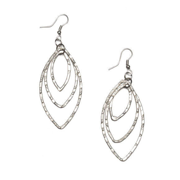 Earrings hot sale silver colour