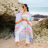 Stripey Kimono - Rainbow