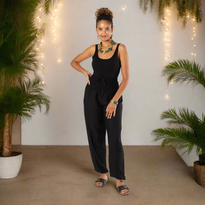 Simple Black Bali Pants