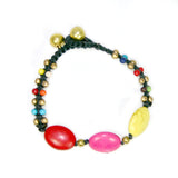 Resin 'Stone' Bead Bracelet