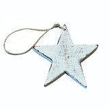 Wooden Hanging Star Ornament