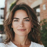 Large Hoop Earrings - Gold Plate