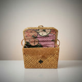 Rectangular Rattan Bag