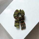 Set Of 5 Tie Dye Scrunchies With Tail