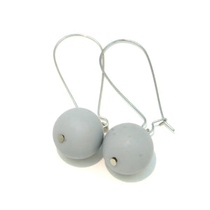 Resin Ball Drop Earring