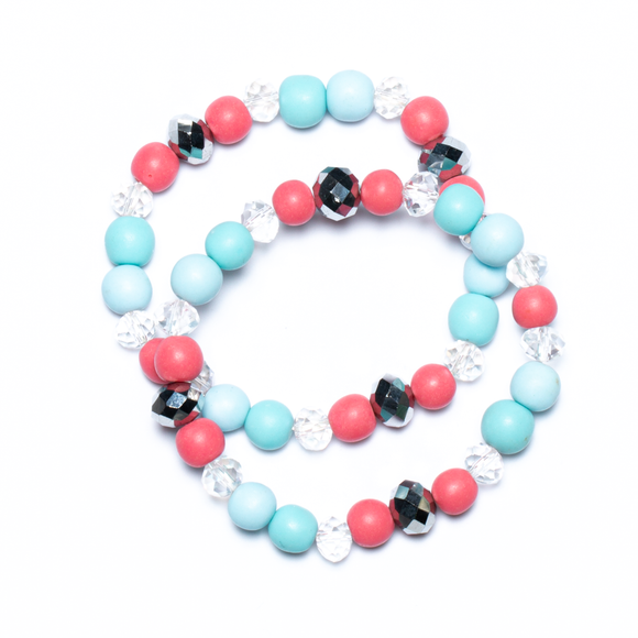 Navy blue 2025 beaded bracelet