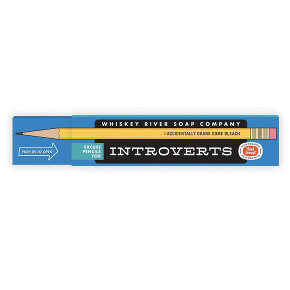 Introverts Set/8 Pencils