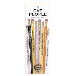 Cat People Set/8 Pencils