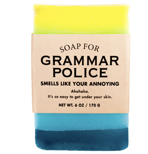 Soap For Grammar Police