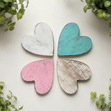 Wooden Heart Coaster