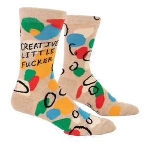 Creative Little Fucker Men's Socks