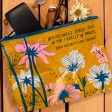 Wildflowers Stand Tall Zipper Pouch