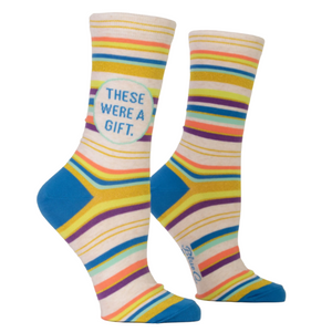 These Were a Gift Women's Crew Socks
