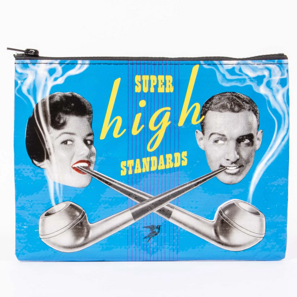 Super High Standards Zipper Pouch