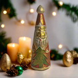 Gold Santa Statue - Medium