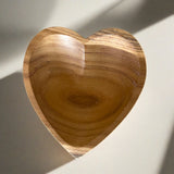 Small Wooden Heart Bowl