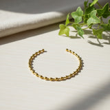 Single Gold Plate Bangle
