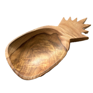 Small Wooden Pineapple Bowl