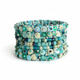 Sequin and Bead Cuff