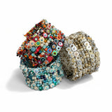 Sequin and Bead Cuff