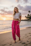 Tie Dye Bali Pants - Pink
